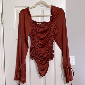 Free people ruched body suit